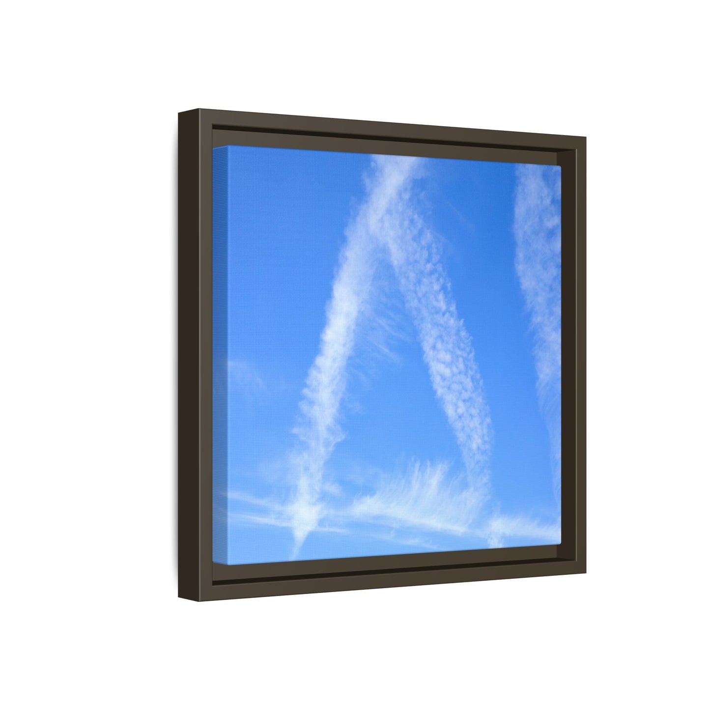 Skyward Whispers - Unique Stretched Canvas Wall Art