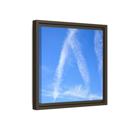 Skyward Whispers - Unique Stretched Canvas Wall Art