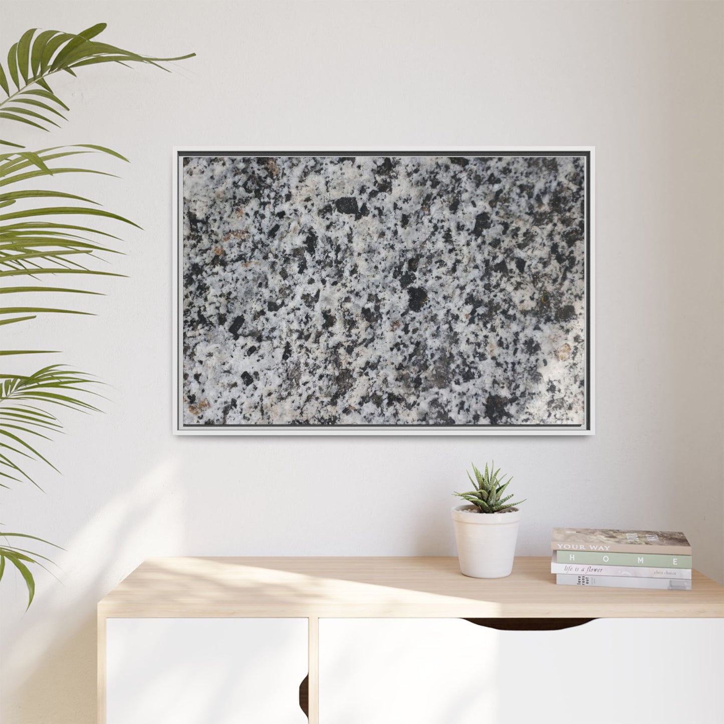 Granite Song - Unique Stretched Canvas Wall Art