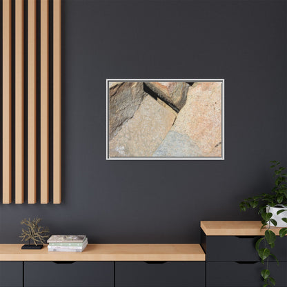 Rock Fragment - Unique Stretched Canvas Wall Art