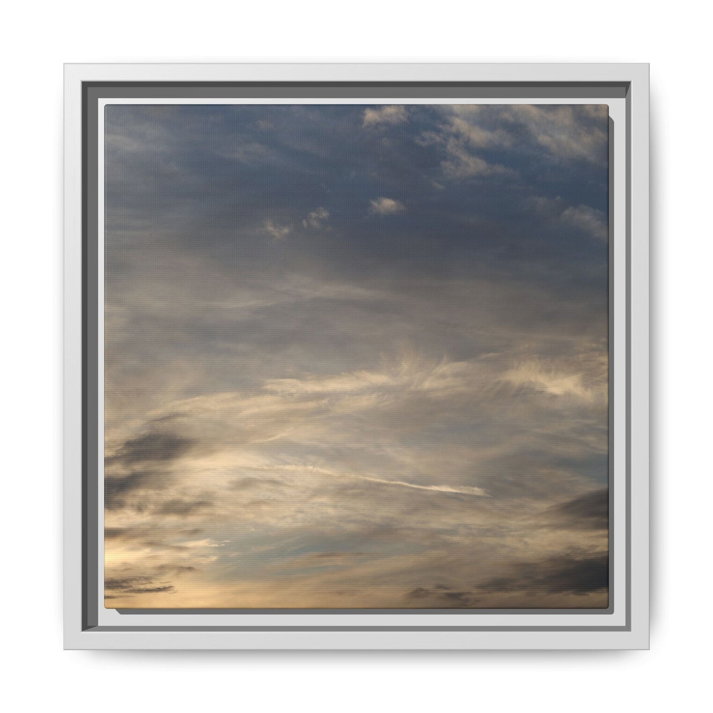 Clouded Thoughts - Unique Stretched Canvas Wall Art