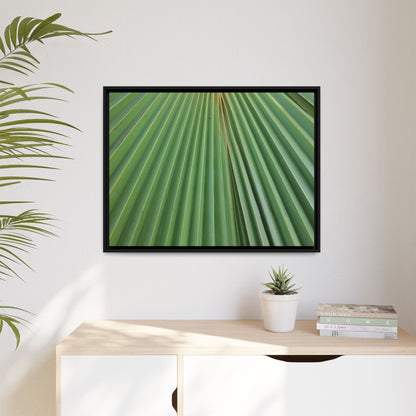 Verdant Veins - Unique Stretched Canvas Wall Art