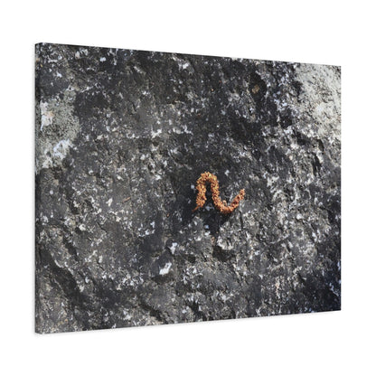 Earthen Serpent - Unique Frameless Canvas Wall Art