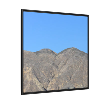 Arid Mountain Breath - Unique Stretched Canvas Wall Art - Art By Earth