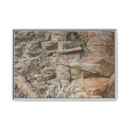 Sandstone Symphony - Unique Stretched Canvas Wall Art