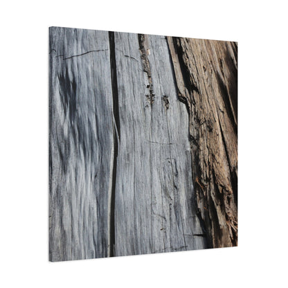 Fracture Lines - Unique Frameless Canvas Wall Art