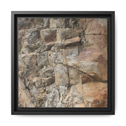 Sandstone Symphony - Unique Stretched Canvas Wall Art