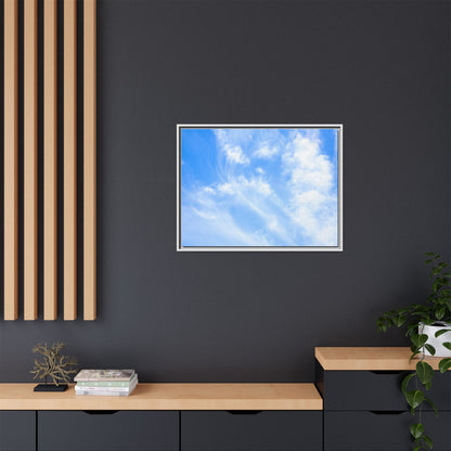 Azure Dreaming - Unique Stretched Canvas Wall Art