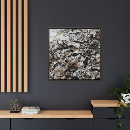 Cracked Terrain - Unique Stretched Canvas Wall Art