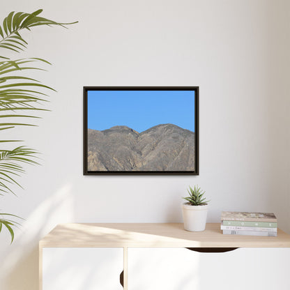 Arid Mountain Breath - Unique Stretched Canvas Wall Art - Art By Earth