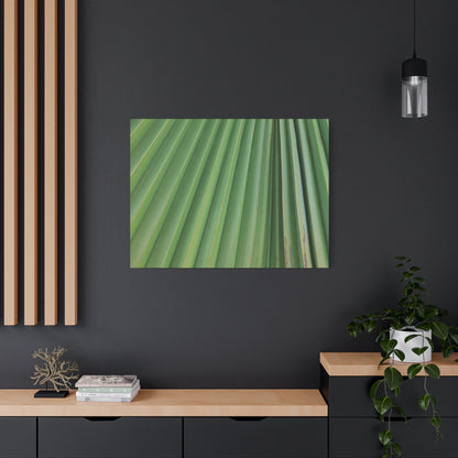 Palm Pulse - Unique Frameless Canvas Wall Art