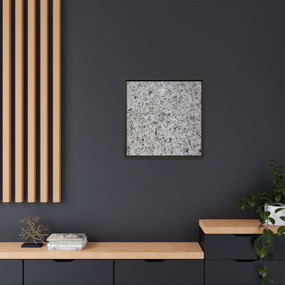 Monochrome Mosaic - Unique Stretched Canvas Wall Art