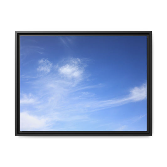 Blue Serenity - Unique Stretched Canvas Wall Art