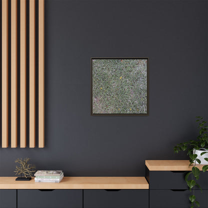 Grassy Texture - Unique Stretched Canvas Wall Art