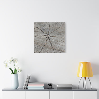 Cracked Chronicle - Unique Frameless Canvas Wall Art