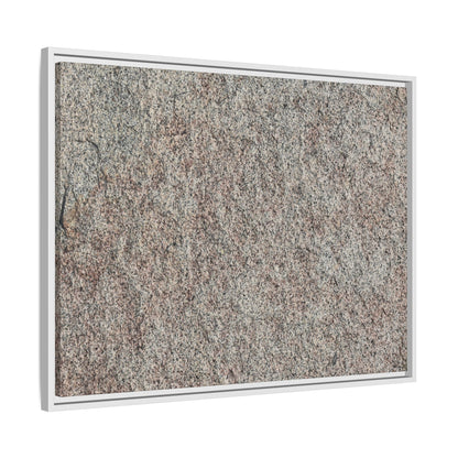 Granular Whispers - Unique Stretched Canvas Wall Art
