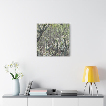 Spiny Sentinels - Unique Frameless Canvas Wall Art