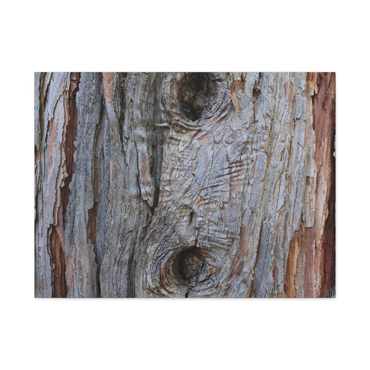 Wooden Memoir - Unique Frameless Canvas Wall Art