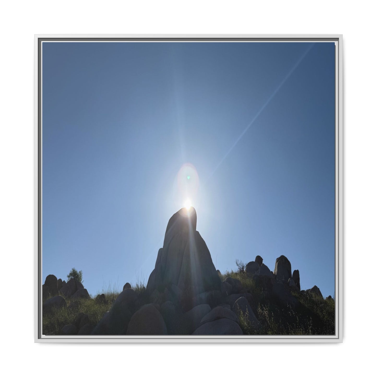 Sunburst - Unique Stretched Canvas Wall Art