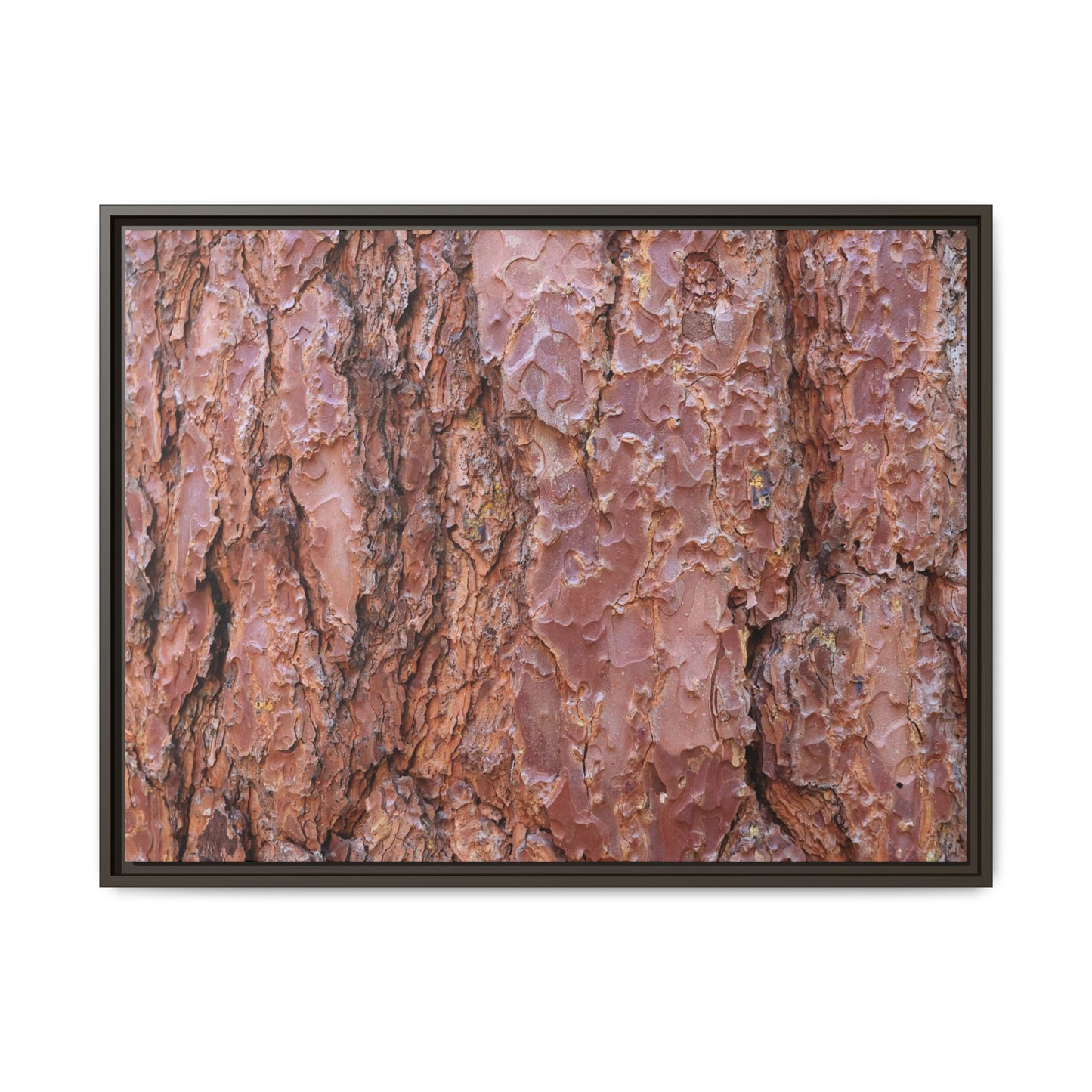 Russet Ridges - Unique Stretched Canvas Wall Art