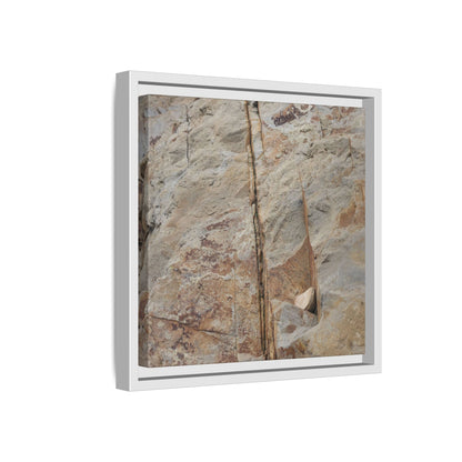 Sedimentary Symphony - Unique Stretched Canvas Wall Art