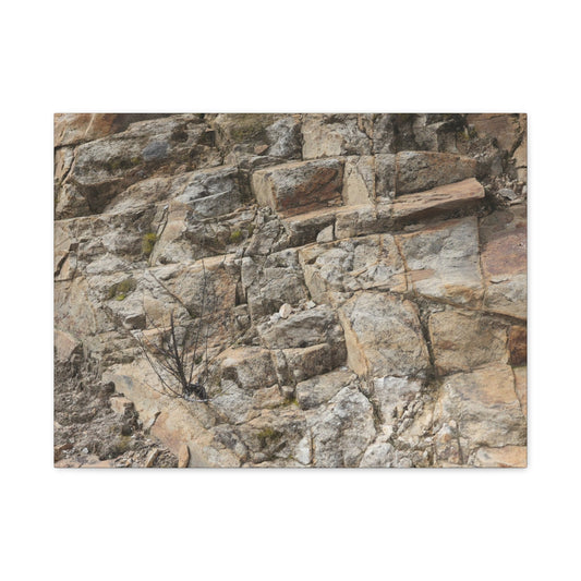 Broken Rock Canvas - Unique Frameless Canvas Wall Art