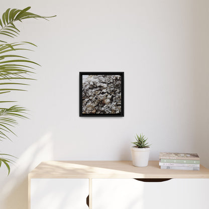 Cracked Terrain - Unique Stretched Canvas Wall Art
