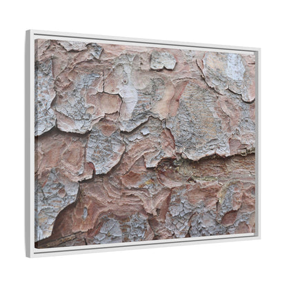 Flaking Serenity - Unique Stretched Canvas Wall Art