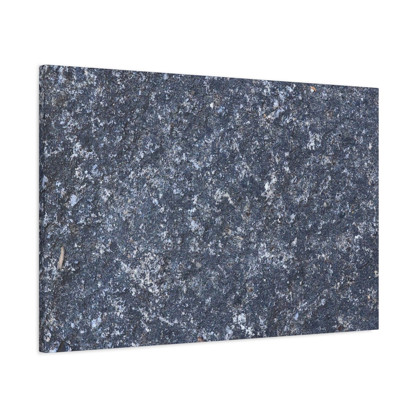 Frozen Whispers of Stone - Unique Frameless Canvas Wall Art