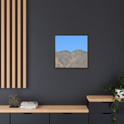 Arid Mountain Breath - Unique Stretched Canvas Wall Art - Art By Earth
