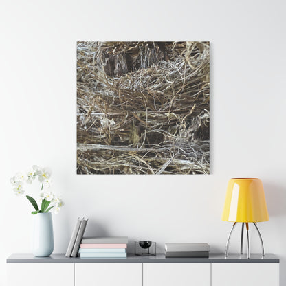 Whispers in Dry Grass - Unique Frameless Canvas Wall Art
