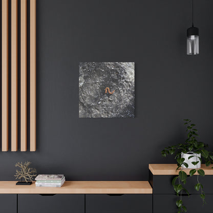 Earthen Serpent - Unique Frameless Canvas Wall Art