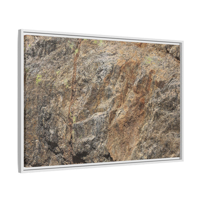 Weathered Rock Formation - Unique Stretched Canvas Wall Art