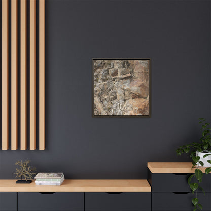 Sandstone Symphony - Unique Stretched Canvas Wall Art