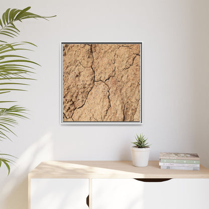 Parched Land - Unique Stretched Canvas Wall Art
