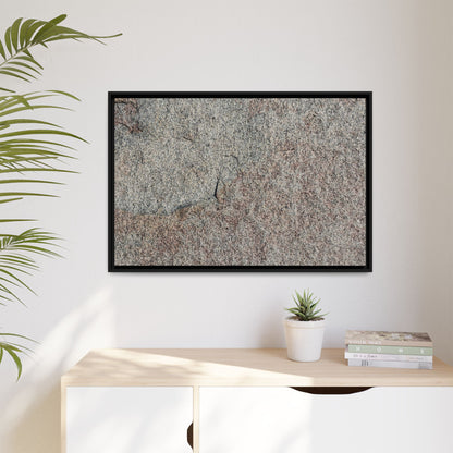 Fissured Stone - Unique Stretched Canvas Wall Art