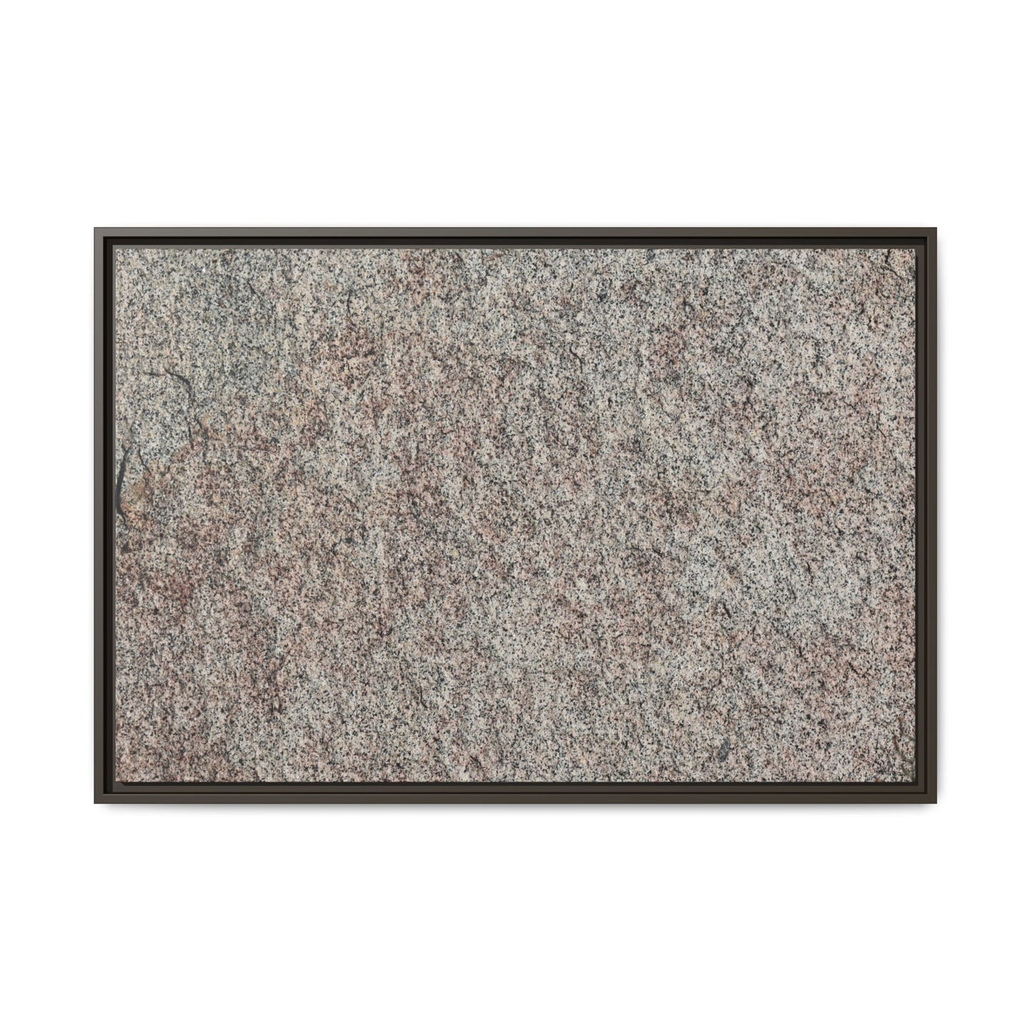 Granular Whispers - Unique Stretched Canvas Wall Art