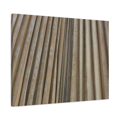 Linear Rhythm - Unique Frameless Canvas Wall Art