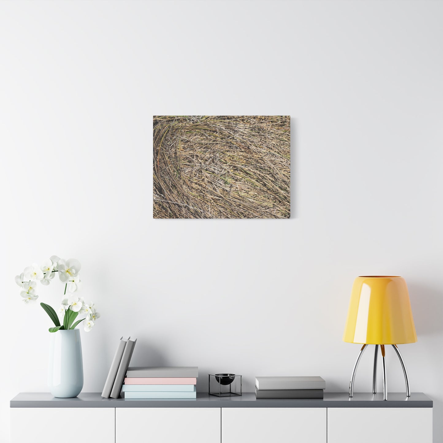 Tangled Hay - Unique Stretched Canvas Wall Art - Art By Earth