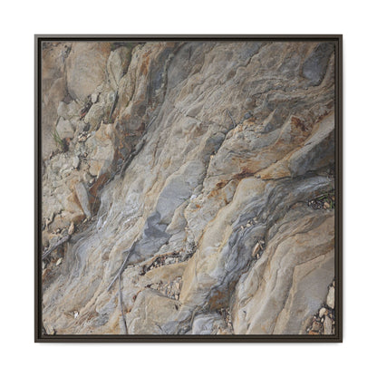Layers of Earth's History - Unique Stretched Canvas Wall Art