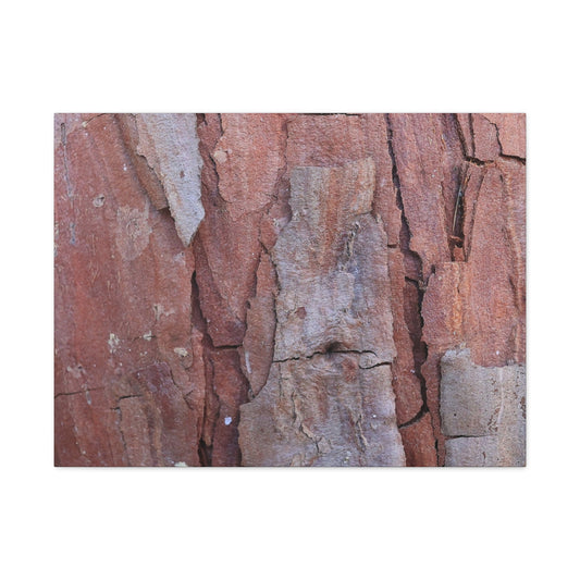 Fractal Rust - Unique Frameless Canvas Wall Art