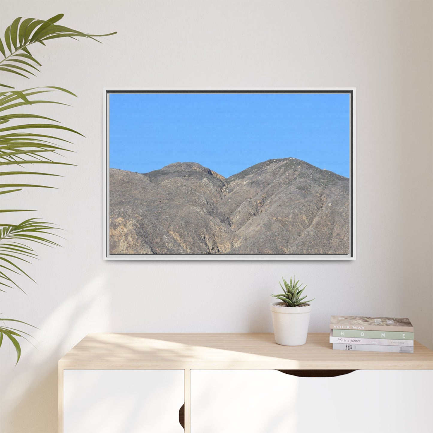 Arid Mountain Breath - Unique Stretched Canvas Wall Art - Art By Earth