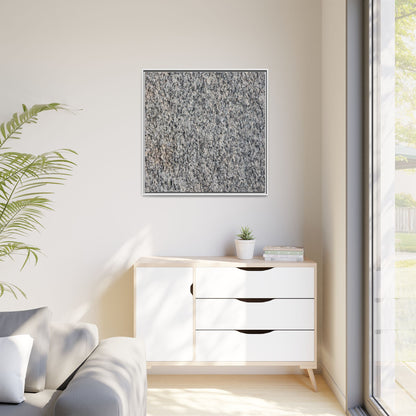 Crystalline Fusion - Unique Stretched Canvas Wall Art
