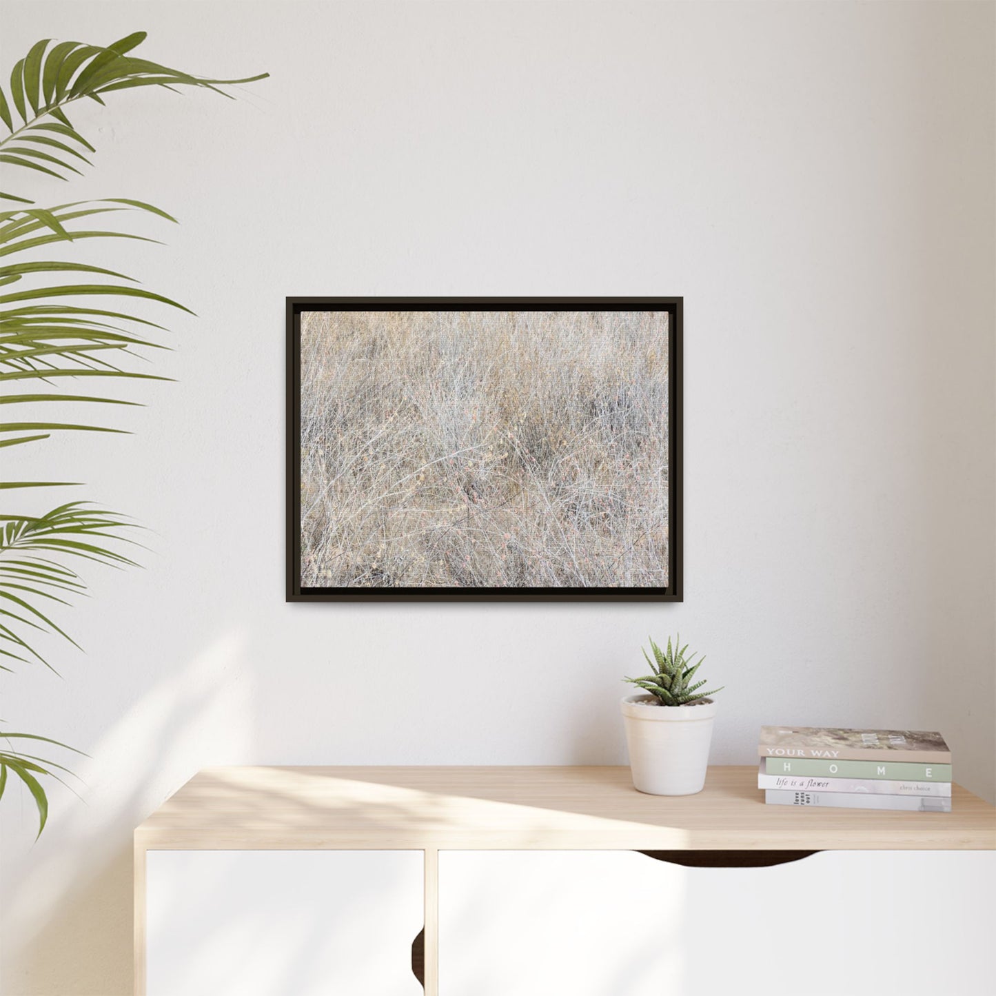 Whispers of Dry Grass - Unique Stretched Canvas Wall Art - Art By Earth