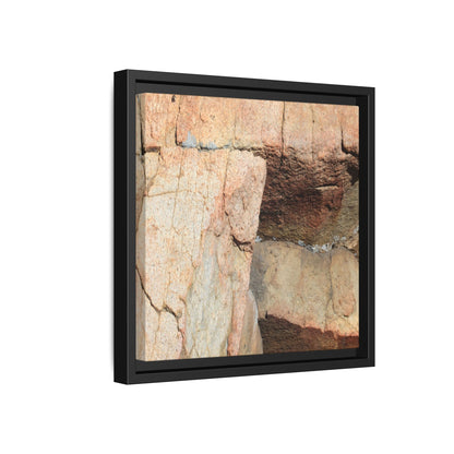 Fractured Stone - Unique Stretched Canvas Wall Art