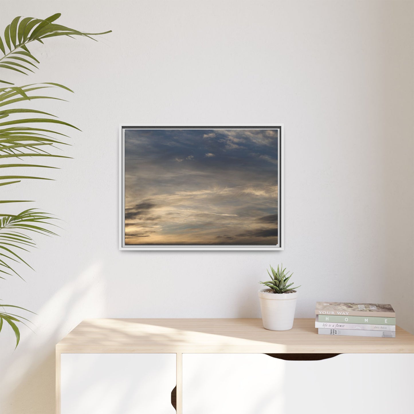 Clouded Thoughts - Unique Stretched Canvas Wall Art