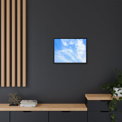 Azure Dreaming - Unique Stretched Canvas Wall Art
