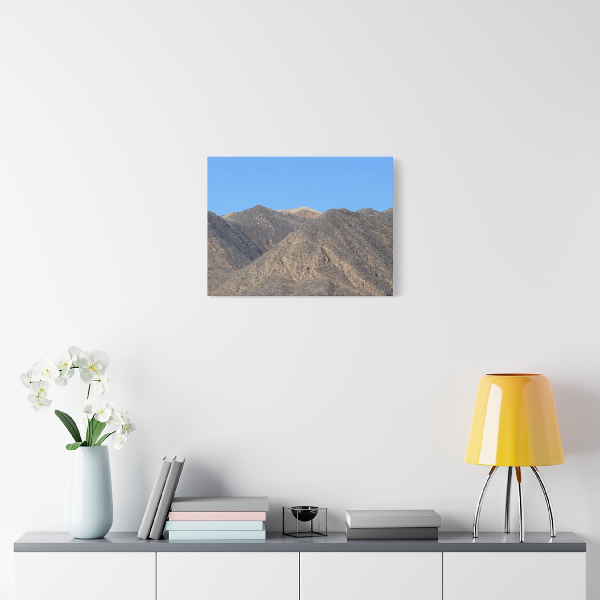 Silent Peaks - Unique Frameless Canvas Wall Art - Art By Earth