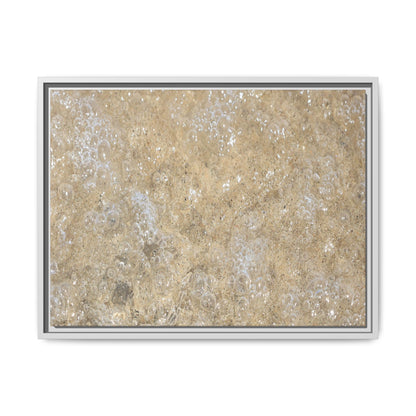Bubbling Sand - Unique Stretched Canvas Wall Art
