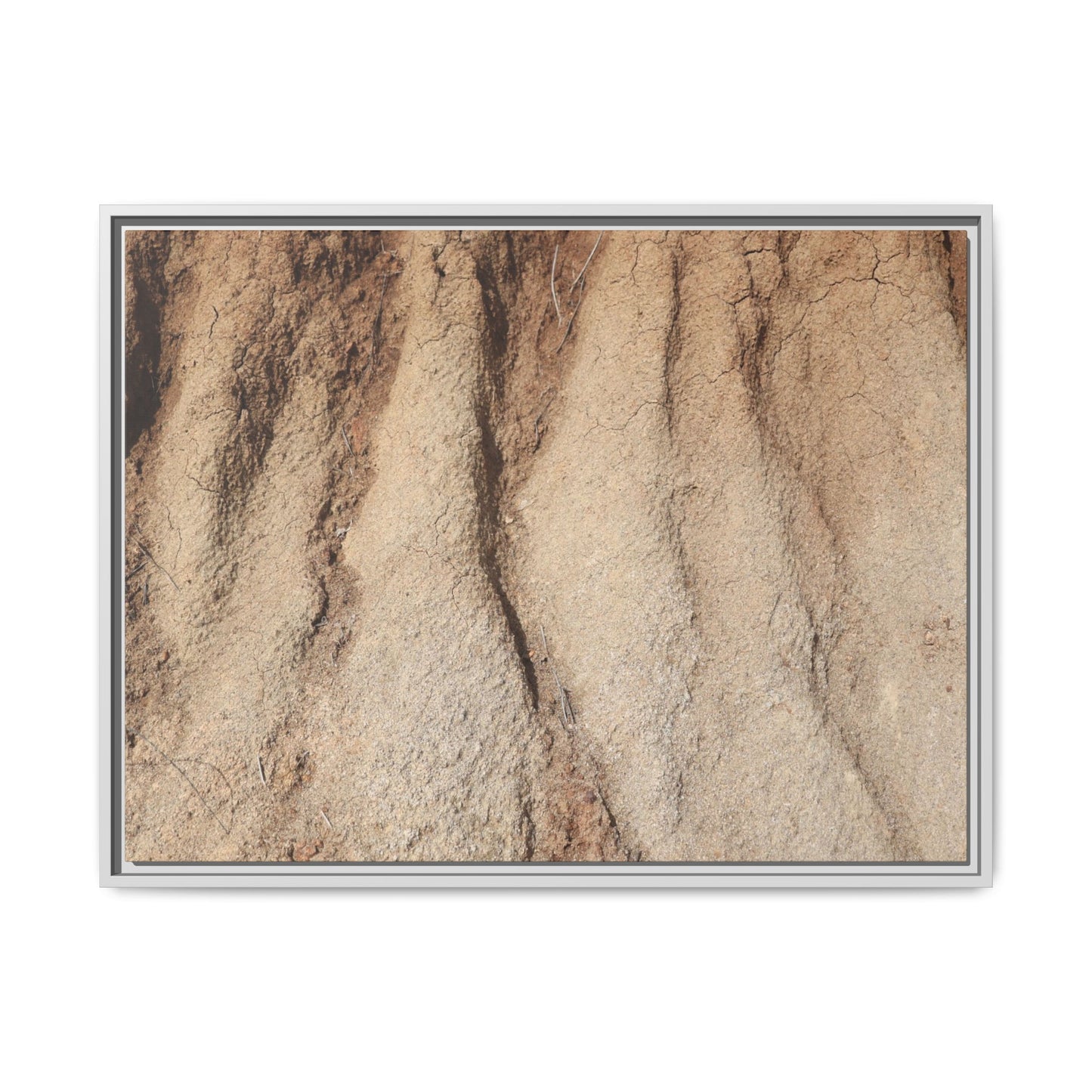 Eroded Canyon Walls - Unique Stretched Canvas Wall Art